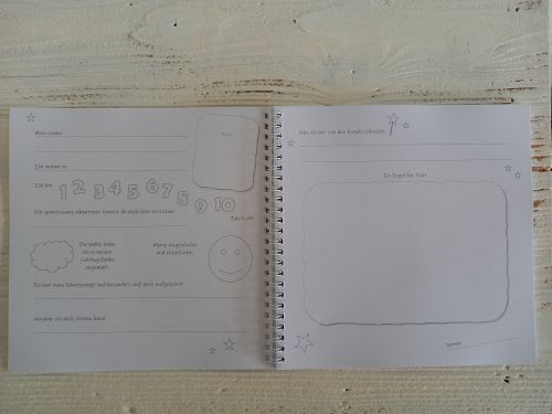 Engel-Freundebuch * Kindergarten- und Grundschulzeit
